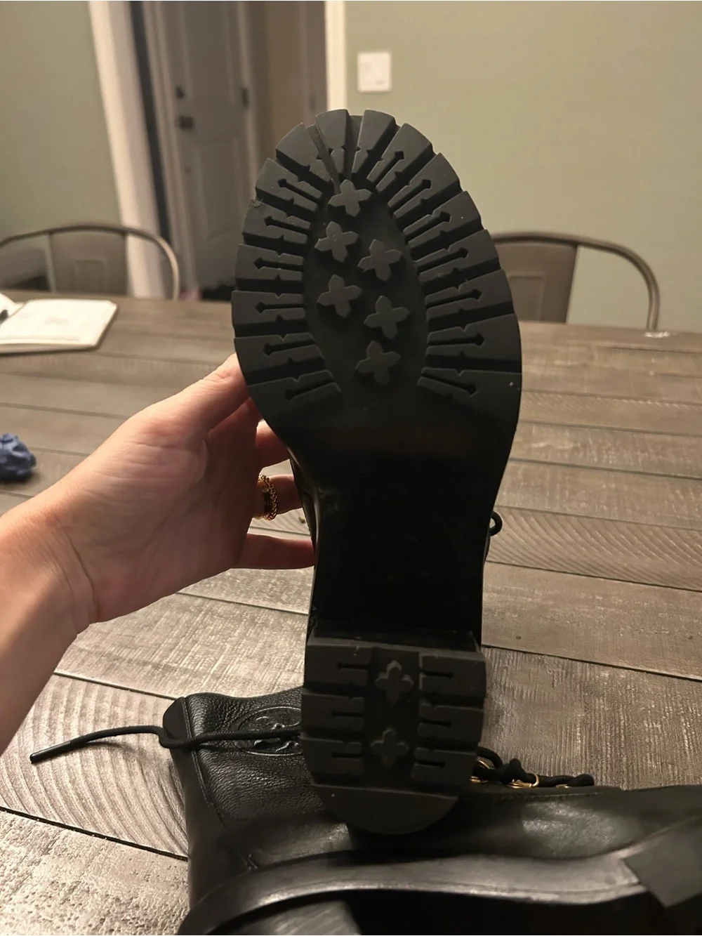 Tory Burch black leather